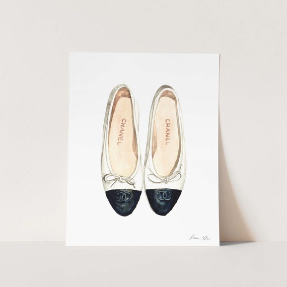 coco chanel flat shoes