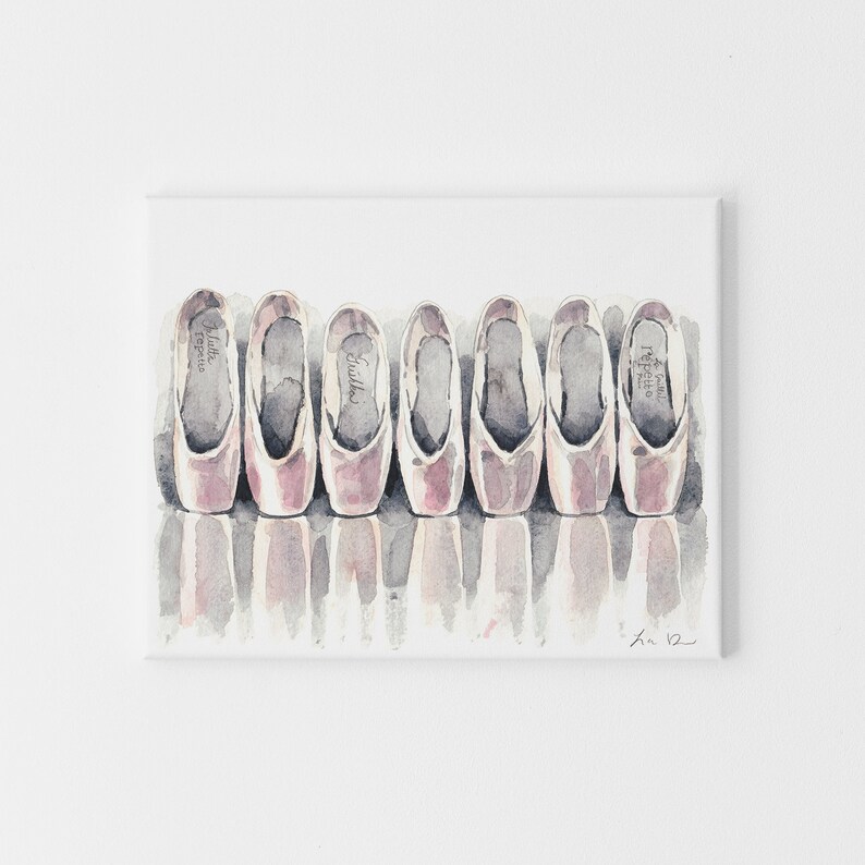 Pointe Shoes Collection Ballet Home Decor Ballet Decor Ballet Etsy