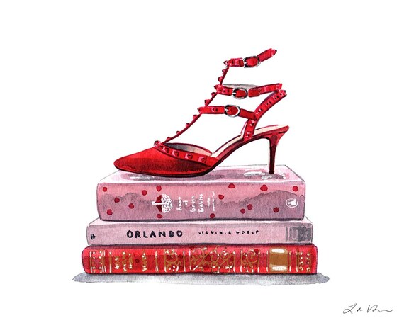 red rockstud heels