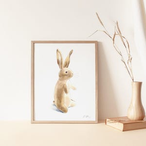 The Velveteen Rabbit Art Print, Storybook Nursery Decor, Literature Wall Decor, Childrens Book Stuffed Animal, Gender Neutral Baby Gift image 6