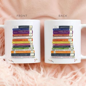 Coffee Mug - Banned Books - Book Mug, Book Lover Gift, Book Gift, Reading Mug, Book Coffee Mug, Book Lover Mug, Librarian Mug, Teacher Gift image 3