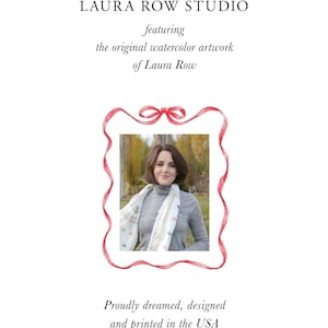 a woman with a scarf, and it is described as a "Proudly dreamed, designed and printed in the USA" image.