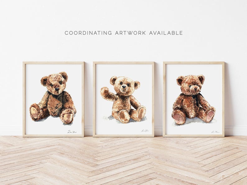 The Velveteen Rabbit Art Print, Storybook Nursery Decor, Literature Wall Decor, Childrens Book Stuffed Animal, Gender Neutral Baby Gift image 7