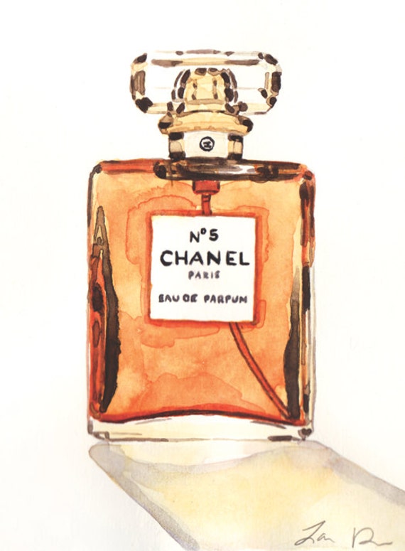 Chanel No 5 Art Chanel Art Chanel Parfüm Art Coco Chanel Etsy