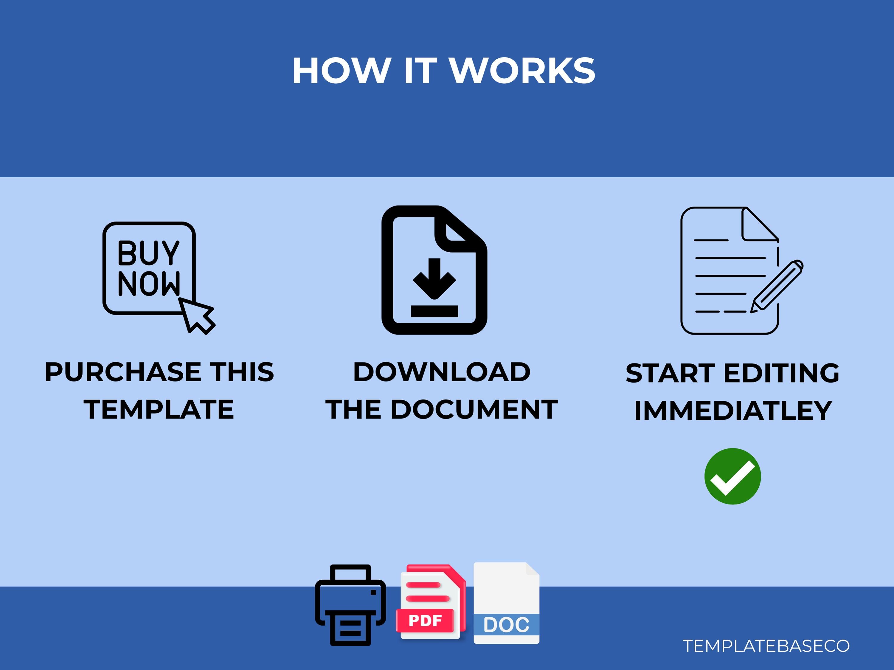 Roofing RAMS Template | Method Statement | Editable Document | Health ...