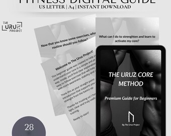 Core-Anleitung für Anfänger (Englisch) | 28 Seiten PDF | Core-Aktivierung & Übungen für zu Hause für Anfänger