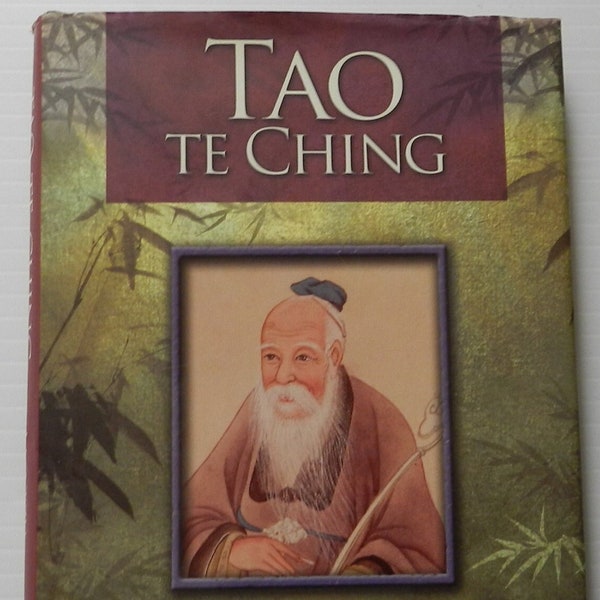 Vintage Book "Tao Te Ching" 2009  Lao Tzu  Classic Chinese Illustrated NF