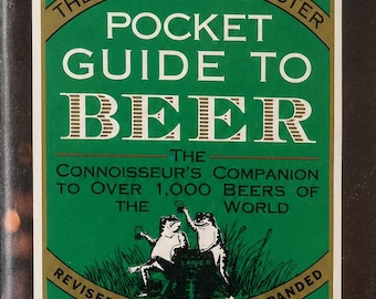 Vintage Pocket Guide to Beer Michael Jackson 1980s  Book