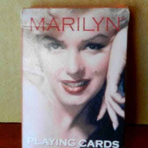 Vintage Adult Pin Up Playing Cards  - Marilyn Monroe  - Risque Cards  Mint Condition