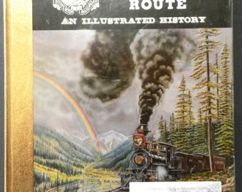 Vintage Rainbow Route Illustrated History Silverton Railroad Book - First Edition 1977