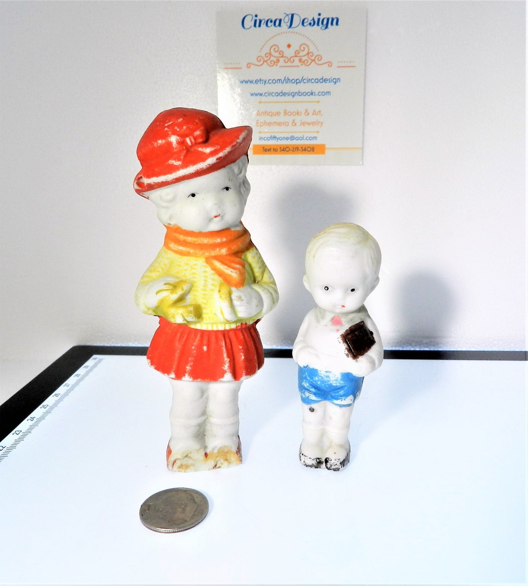 2 Vintage Bisque Dolls Hand Dug and All Original 4 Etsy