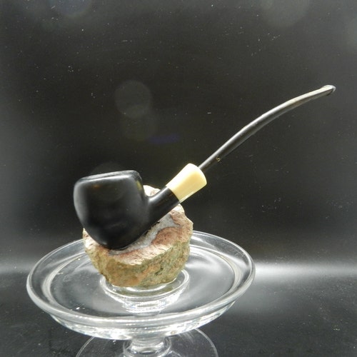 pipe tobacco 101 Molina Starter Kit Smooth Light Brown Bent Billiard (101) (9mm) Pipe Tobacco 101 - Burley