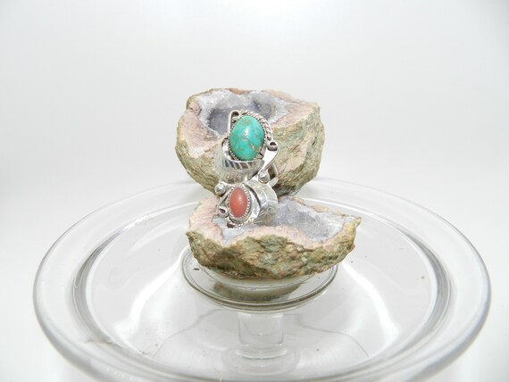 Vintage Old Pawn Turquoise Ring