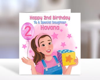 MS RACHEL gepersonaliseerde verjaardagskaart - mevrouw Rachel verjaardagskaart - mevrouw Rachel verjaardagskaart - mevrouw Rachel Card voor meisjes