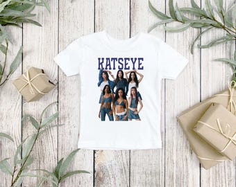 KATSEYE-T-shirt - K-Pop Demon Hunters - Katseye Girl Band Gepersonaliseerde kleding - Katseye-T-shirt bedrukt - Saja Boys - Katseye - Kpop