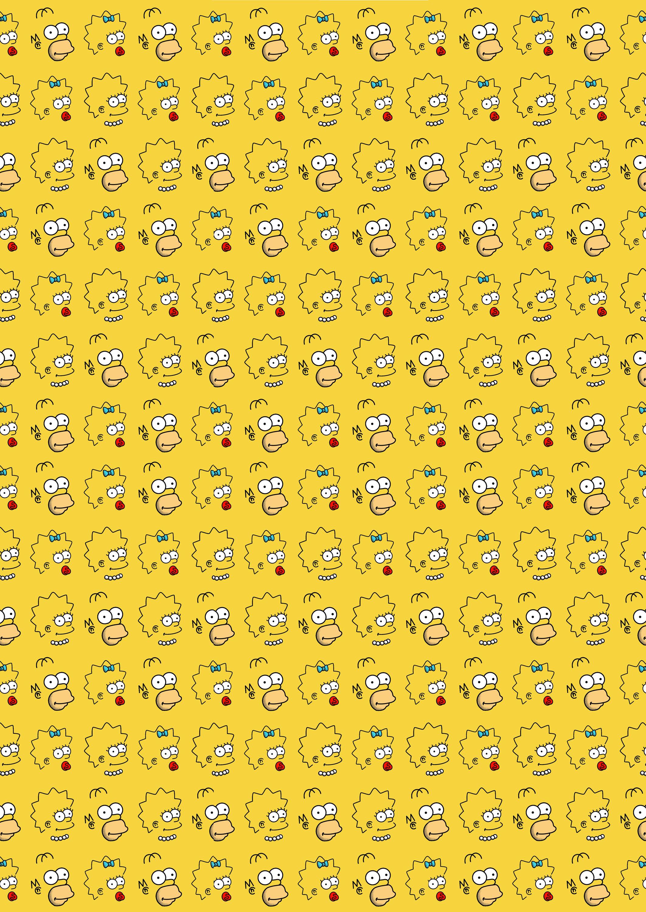 HOMER SIMPSON Birthday Wrapping Paper - the Simpsons Birthday Gift Wrap ...