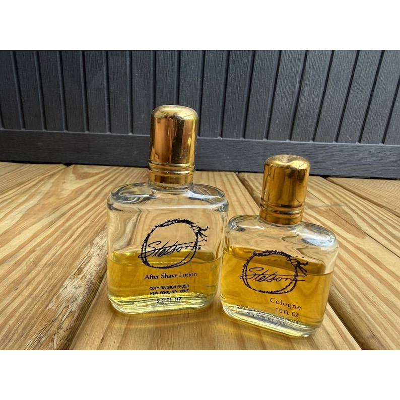 Stetson Original Vintage Cologne Set for Men 2oz & 1oz Cologne And After Shave image 1