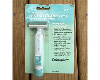 Vintage 1988 Lektro Blade Lady Remington Rechargeable Cordless Razor Shaver