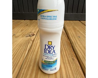 Dry Idea Advanced Unscented Antiperspirant Roll On 3.25 Oz OLD FORMULA