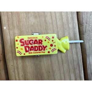 Vintage 2000 Sugar Daddy gångjärnsförsedd prydnadsask Retrospect PHB-samling