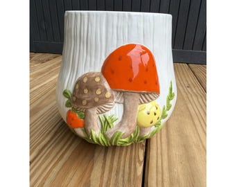 Arnell Vintage Merry Mushroom-bus, alleen vervanging: 6" over de bovenkant: 8" hoog