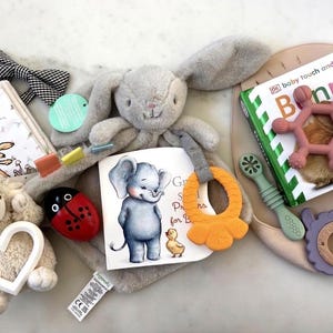 Personalized Baby & Toddler Keepsake Box | Large 12x6 Reusable Gift Chest | 15 Premium Items for Every Occasion