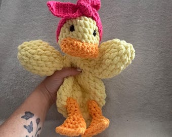 Handgemachte Häkeln Ente Snuggie