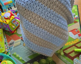 Handgefertigte Baby-Decke aus dickem Chenille-Garn, maschinenwaschbar (30x30 oder 34x34)
