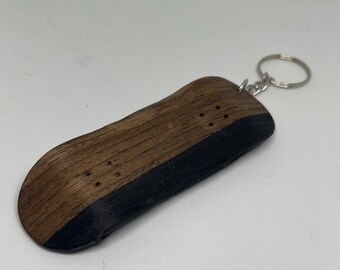Splinters Wooden Fingerboard Keyring
