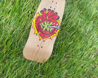 Pro 34mm REAL WEAR Coffin Fingerboard Deck