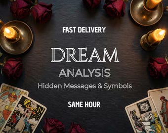 Dream Analysis Tarot Reading - Hidden Messages, Symbols and Nightmares