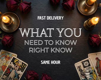 Blind Tarot Reading - General Guidance, Spiritual Advice and Forecast