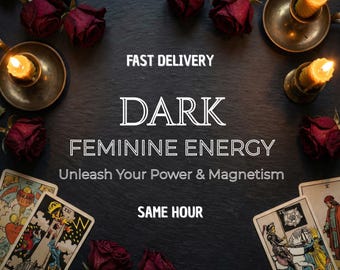 Dark Feminine Energy Reading - Lilith, Power and Magnetism Tarot