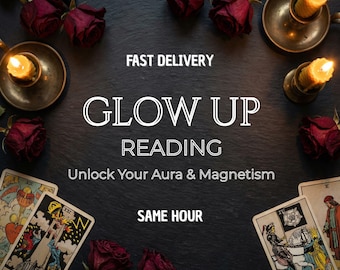 Glow Up Tarot Reading - Aura Magnetism and Dark Feminine Energy Unlock