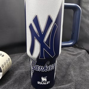Ny Yankees Stanley Tumbler - Etsy