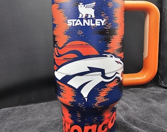 Broncos Quencher H2.0 Flowstate 40oz Tumbler (Vintage)