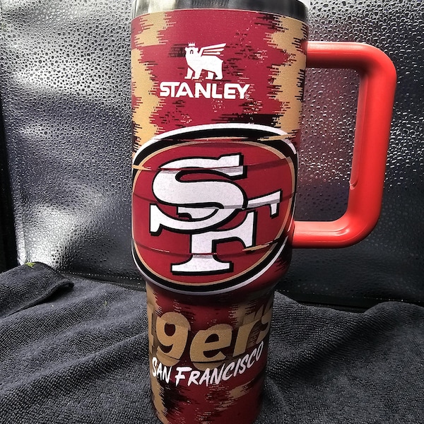 49ers Quencher H2.0 Flowstate 40oz Tumbler