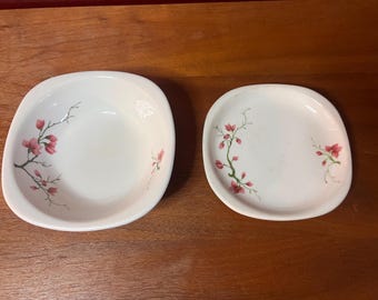 Syracuse China Square plate and bowl  (2 pieces)