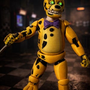 ボニー フィギュア スプリングトラップ ギター付き Spring bonnie action figures - Etsy 日本