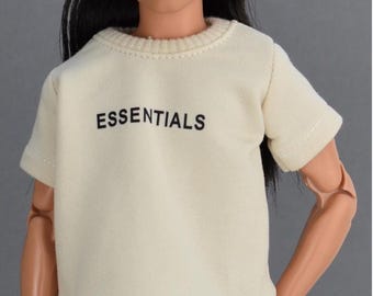 1/6 Fashion Royalty Doll BJD 11-13" Quality Cotton Essentials Top