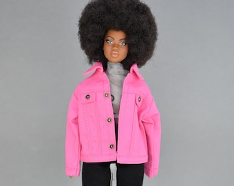 House of Douture 1/6 Fashion Royalty Doll BJD 11-13" Pink Cotton Coat