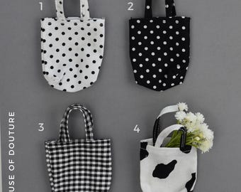 Fashion Royalty Doll Tote Bags, 1/6 Scale, BJD Accessory