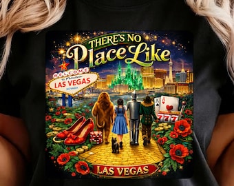 Wizard Of Oz Las Vegas Shirt Girls Trip To The Las Vegas Sphere Tee Vegas Bachelorette Weekend Las Vegas Girls Trip Gift - Color BLACK