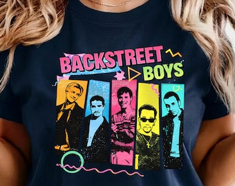 Las Vegas Backstreet Boys Shirt Comfort Colors 90s Retro Boy Band Fan Shirt Vintage Pop Music Concert Tee Vegas Trip Shirt Pop Music Shirt