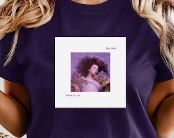 Kate Bush Hounds Of Love Tee 80s Music Shirt Vintage 80s Pop Rock Graphic T Shirt Kate Bush Fan Gift Unisex Cotton Retro Style