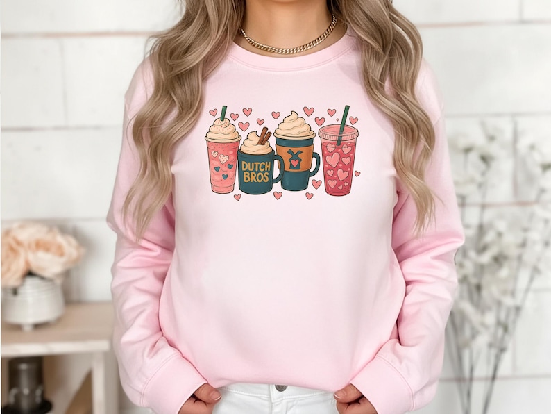 Dutch Inspired Valentines Day Sweatshirt