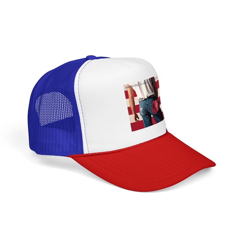 Gorra Bruce Springsteen Born In The USA, gorra de rock de los 80, gorra Boss Fan, gorra retro con gráfico de EE. UU., regalo para amantes de la música, estilo gorra de papá retro. imagen 5