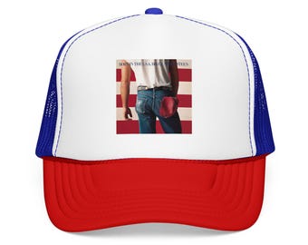 Bruce Springsteen Hat Born In The USA Hat 80s Rock Music Cap Boss Fan Retro USA Graphic HatMusic Lover Gift Retro Dad Hat Style