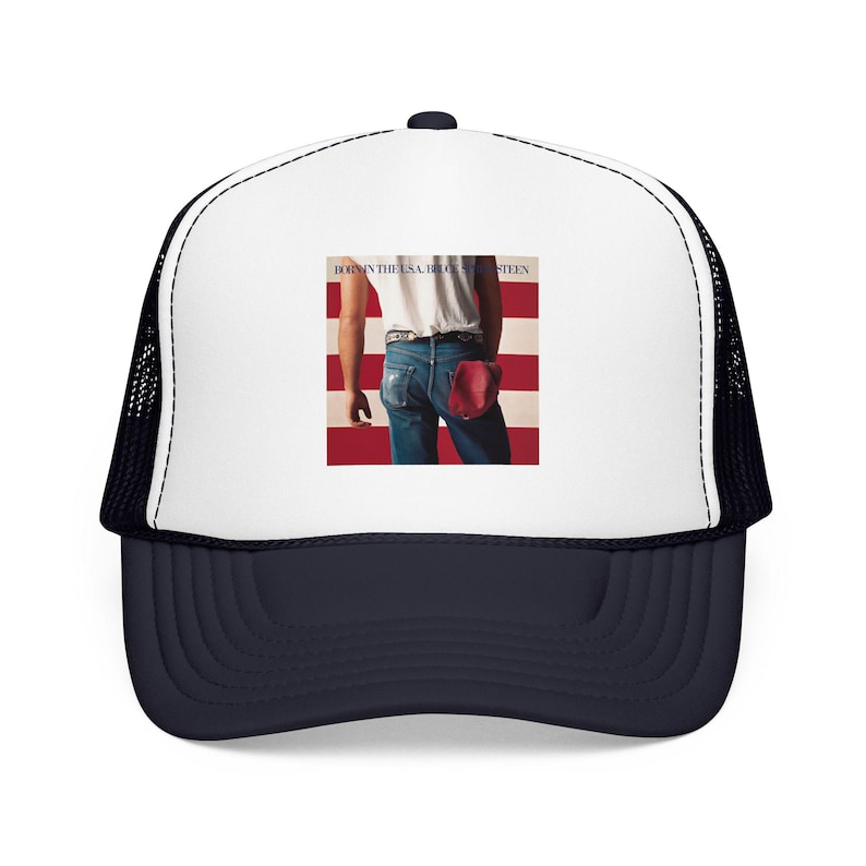 Bruce Springsteen Hat Born In The USA Hat 80s Rock Music Cap Boss Fan Retro USA Graphic HatMusic Lover Gift Retro Dad Hat Style