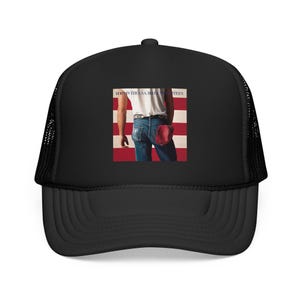 Bruce Springsteen Hat Born In The USA Hat 80s Rock Music Cap Boss Fan Retro USA Graphic HatMusic Lover Gift Retro Dad Hat Style
